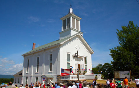 Ferrisburgh Grange Hall ribbon cutting ceremony – Ferrisburgh, Vermont